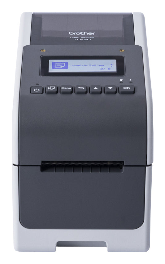 BROTHER 2p label printer USB connection 203dpi Ethernet Battery possible LCD display Bluetooth Wi-Fi