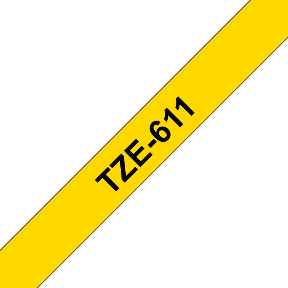 Tape/black-yellow 6mm f 3xx 5xx