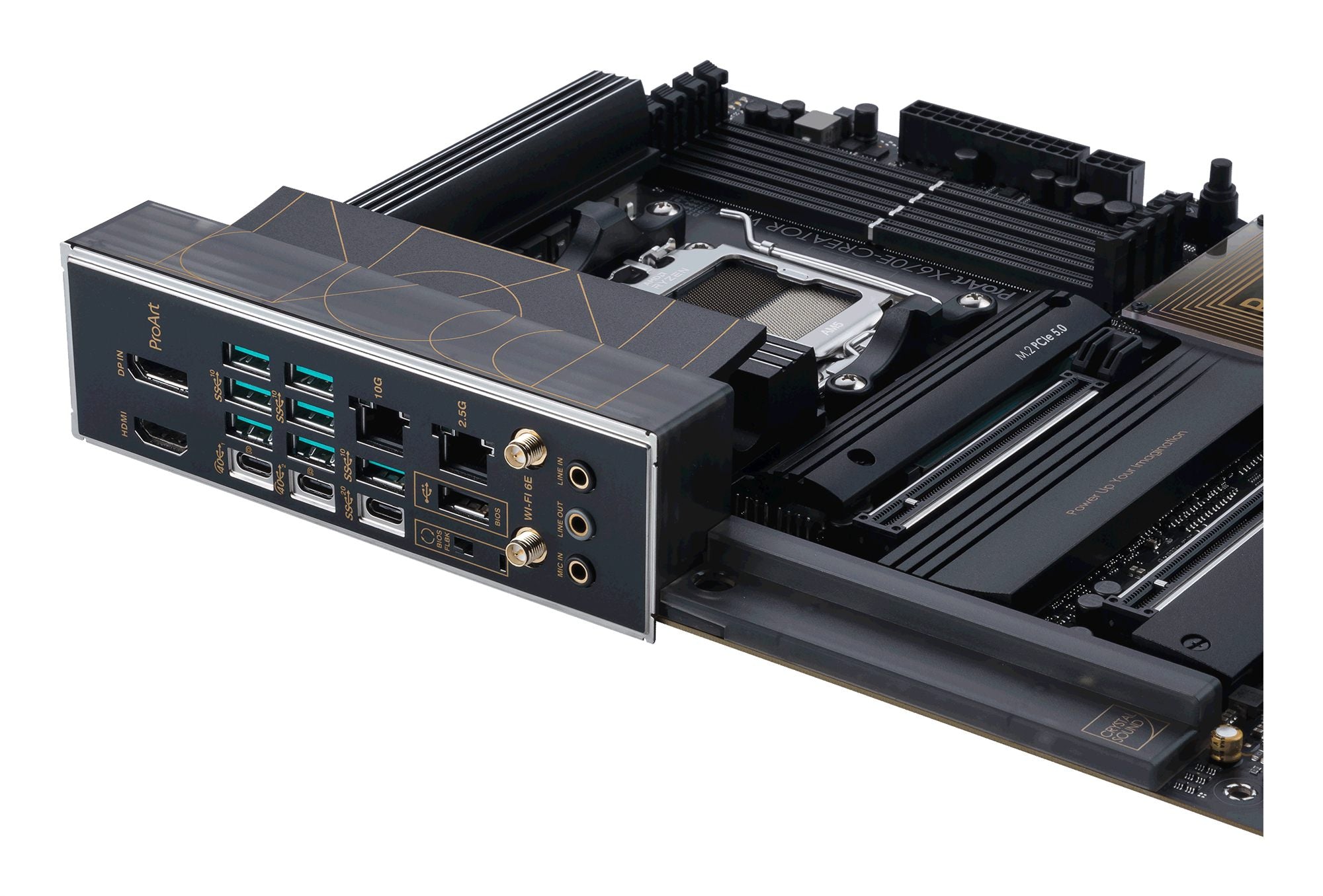 ASUS ProArt X670E-CREATOR WIFI AM5 ATX MB 4xDIMM DDR5 4xM.2 4xSATA