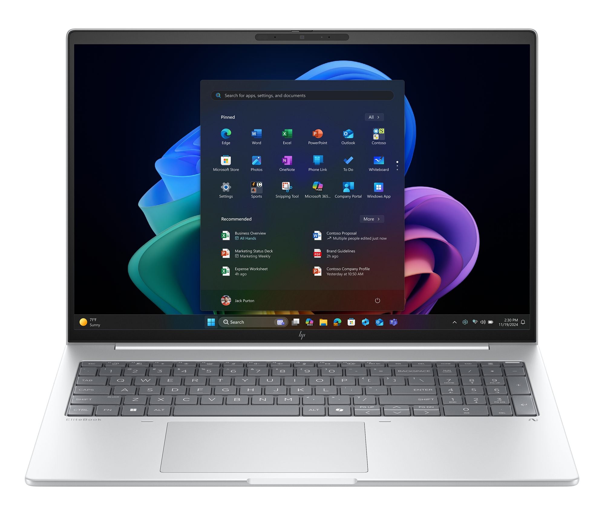 HP EliteBook 8 G1a  IA Nouvelle génération AMD Ryzen AI 7 350 16p WUXGA 32Go 1To SSD UMA W11P Copilot + PC 3/3/0
