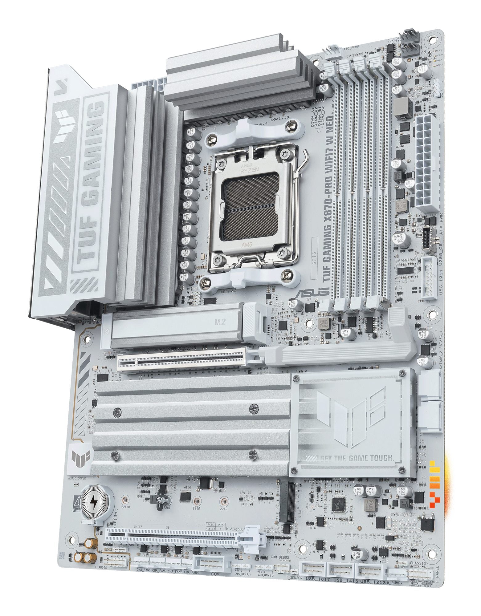ASUS AMD X870 ATX motherboard DDR5 PCIe 5.0 4xM.2