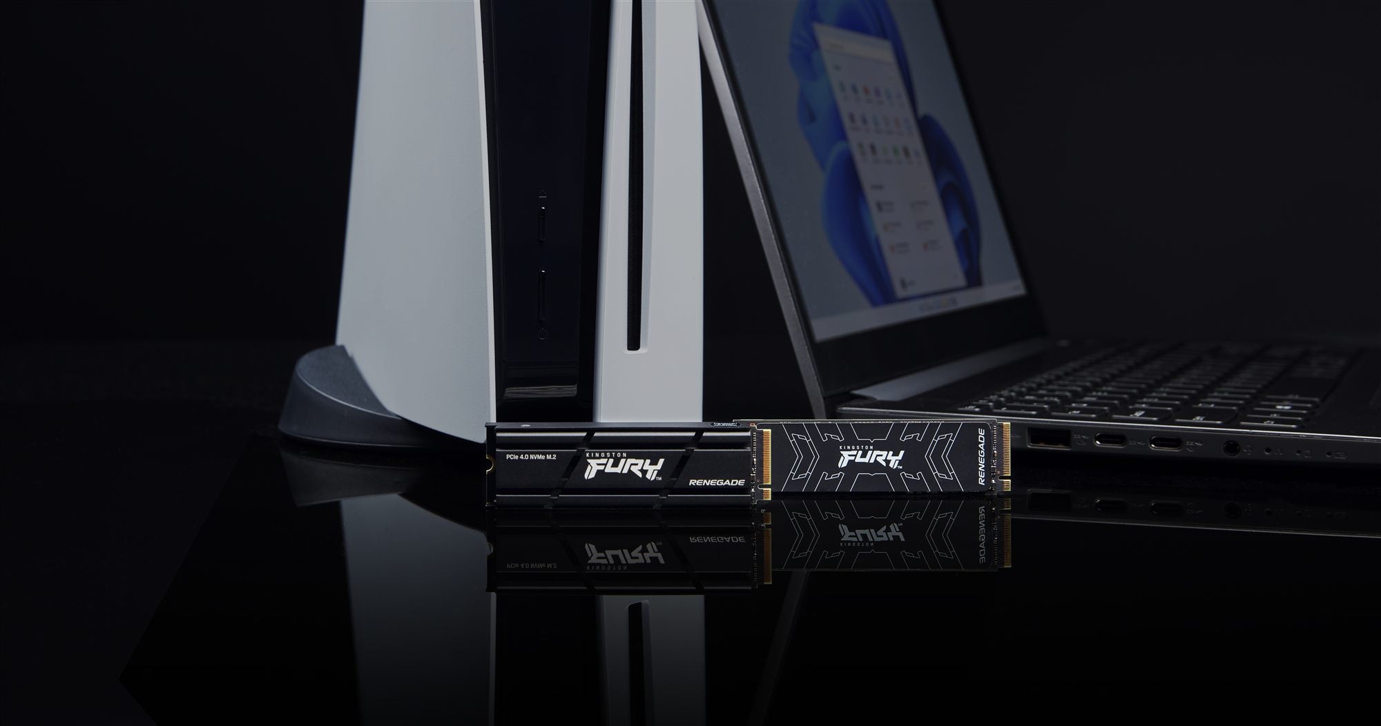 KINGSTON 2To Renegade PCIe 4.0 NVMe SSD w/ Heatsink