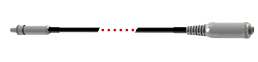 Biamp 50' (15m) power extension cable