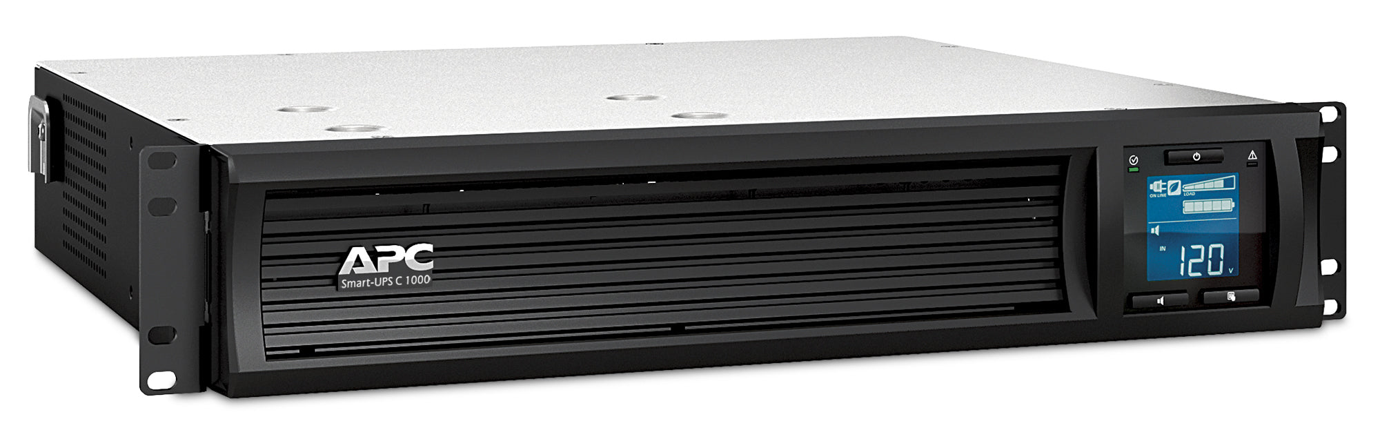 APC Smart-UPS C UPS rack-mountable AC 230V 600Watt 1000VA USB serial output connectors 4 2U Black with APC SmartConnect