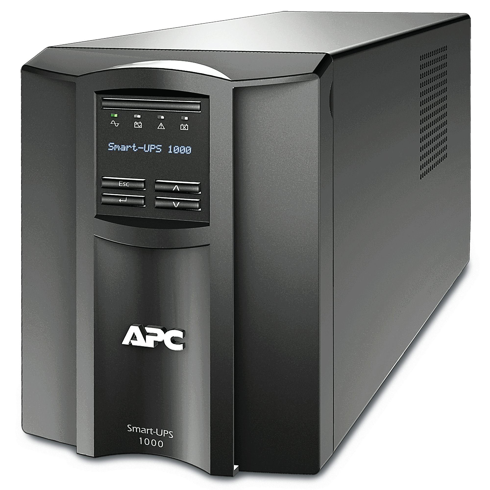 APC Smart-UPS SMT1000IC UPS AC 220/230/240V 700Watt 1000VA RS-232 USB output connectors 8 Black with APC SmartConnect