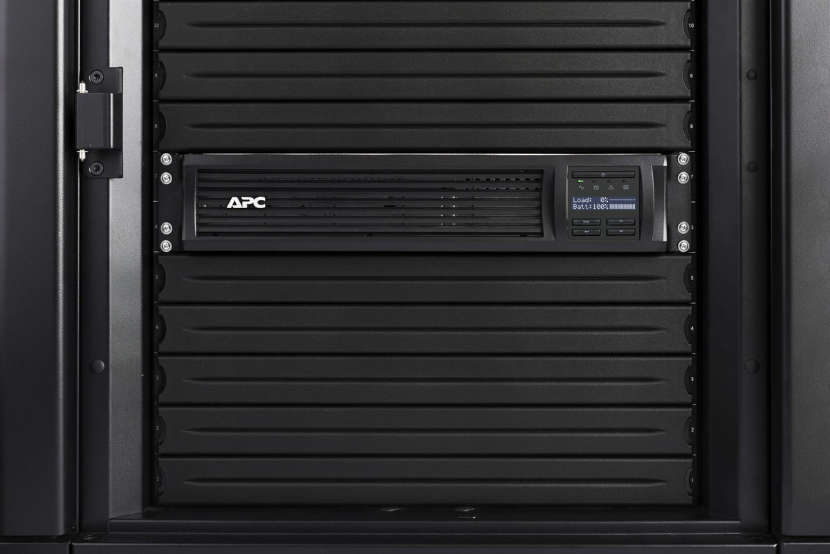 APC Smart-UPS 1000VA LCD RM UPS Rack AC 220/230/240V 700Watt 1000VA Ethernet 10/100 RS-232 USB oc 4 2U BK with APC SmartConnect