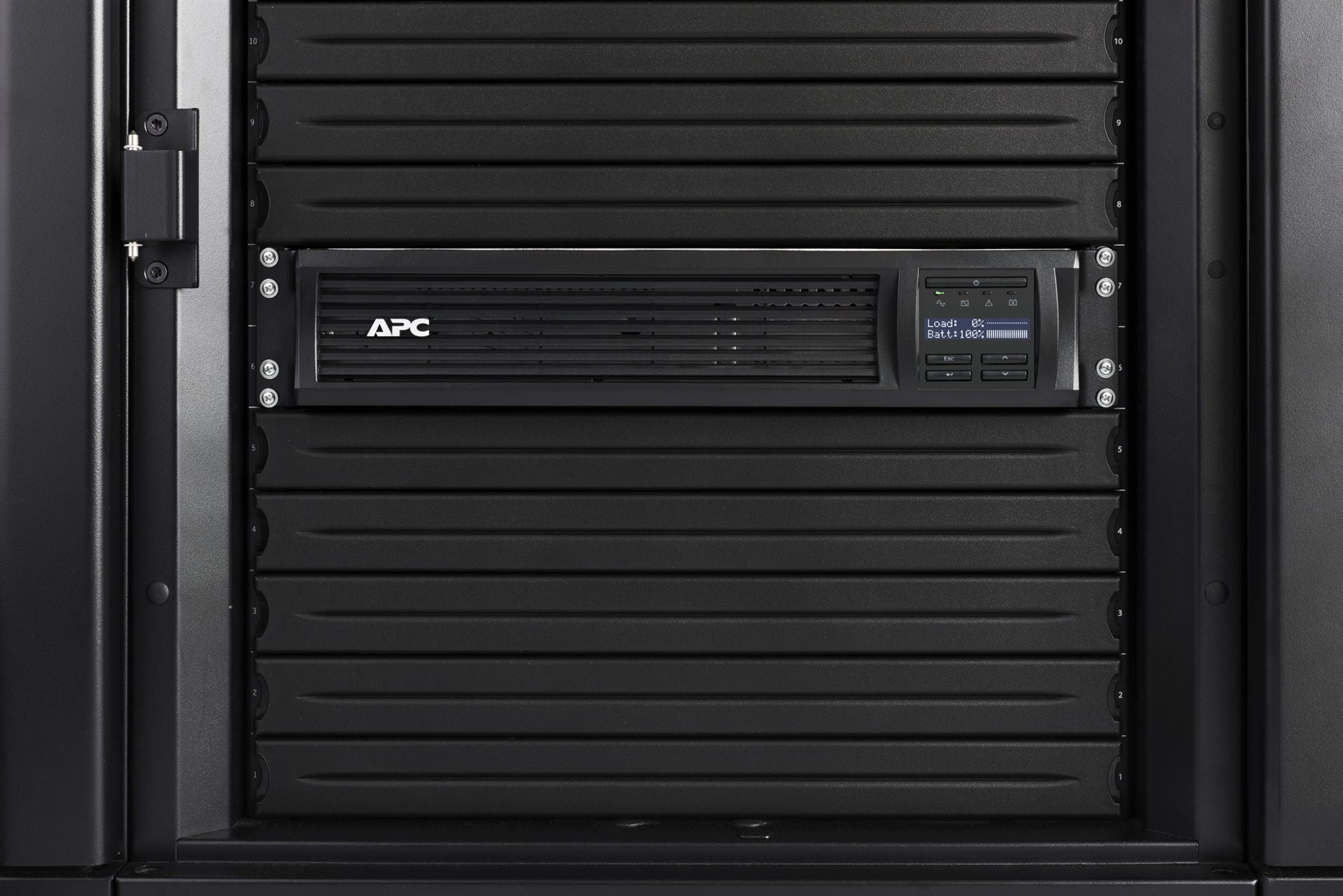 APC Smart-UPS SMT 2200VA LCD RM with SmartConnect UPS Rack AC 230V 1980Watt 2200VA RS-232 USB output connectors 9 2U