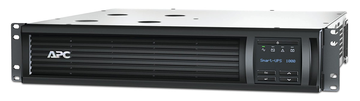 APC Smart-UPS 1000VA LCD RM UPS Rack AC 220/230/240V 700Watt 1000VA Ethernet 10/100 RS-232 USB oc 4 2U BK with APC SmartConnect