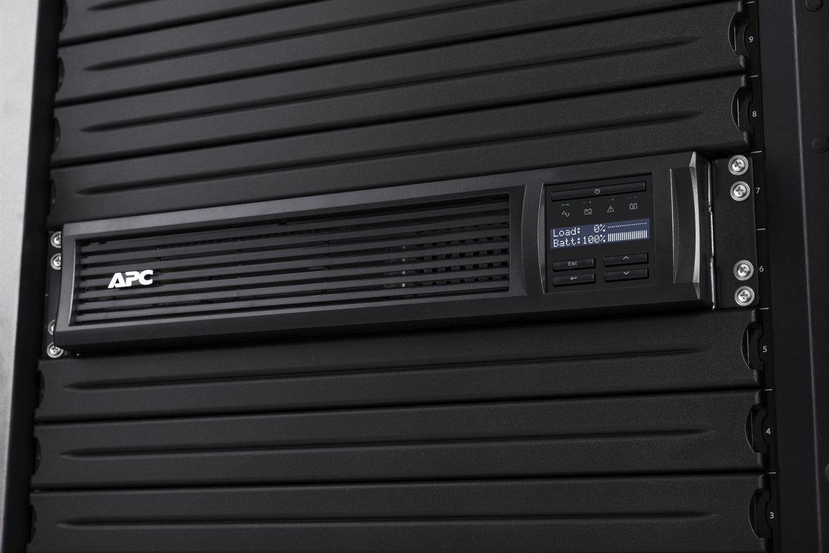 APC Smart-UPS 1000VA LCD RM UPS Rack AC 220/230/240V 700Watt 1000VA Ethernet 10/100 RS-232 USB oc 4 2U BK with APC SmartConnect