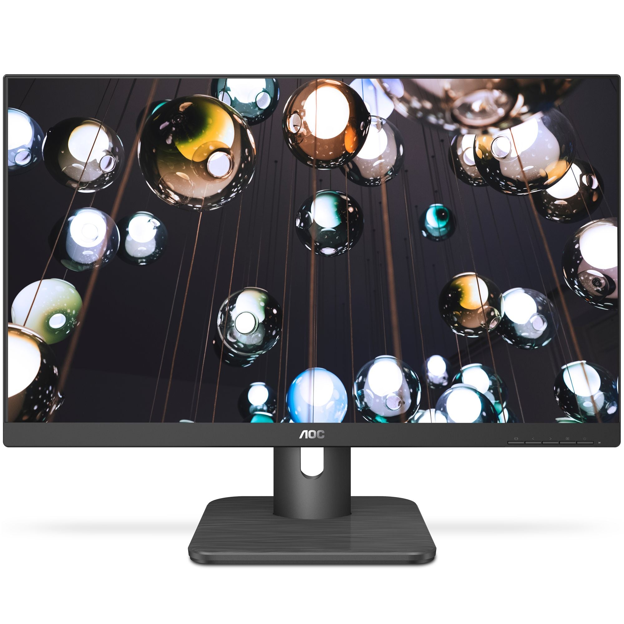 AOC 24E1Q 23.8p - 1920 x 1080 Full HD (1080p) 60 Hz - IPS - 250 cd/m2 - 1000:1 - 5 ms - HDMI, VG DisplayPort - haut-parleurs