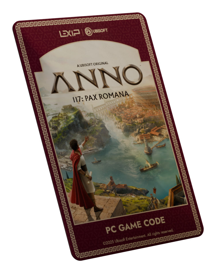 LEXIP X UBISOFT ANNO 117 BUNDLE 3D MOUSE + PC GAME KEY