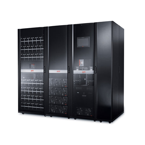 APC Symmetra PX 100kW Scalable to 250kW with Right Mounted Main. Bypass & Distribution Power AC 480V 100 kW 100000VA 3-phase oc 2