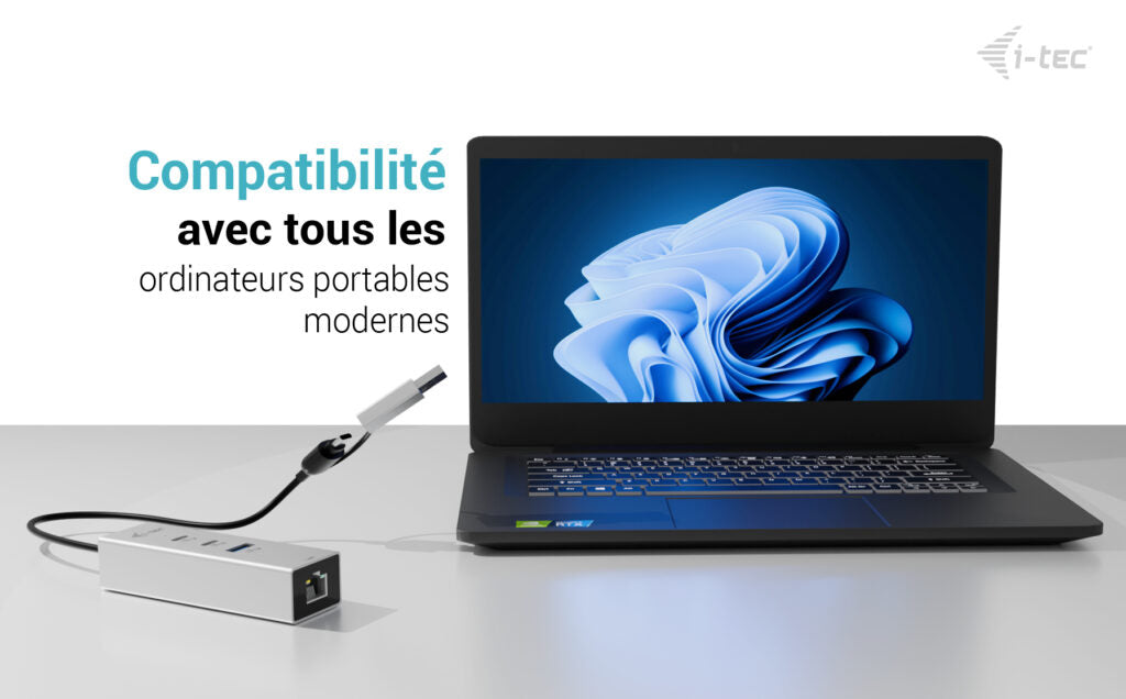 I-TEC USB-C/USB-A Metal HUB 3 2x USB-C Gen1 1x USB-A Gen1 1x 2.5GLAN