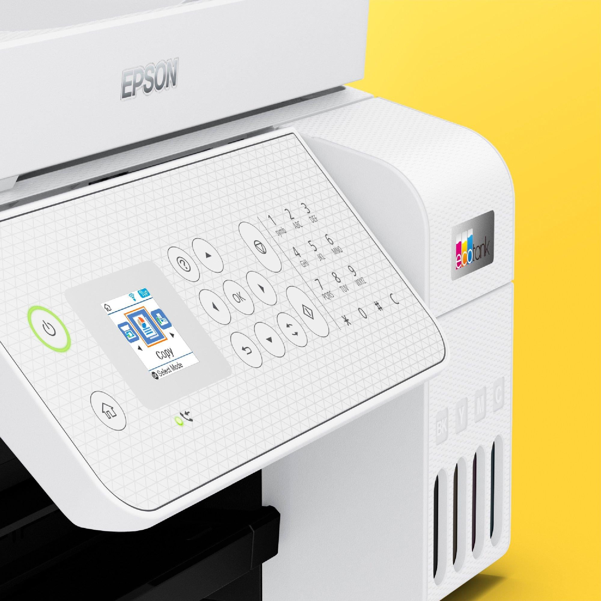 Epson EcoTank L5316 - appareil tout-en-un d'impression - impression, numérisation, copie, fax 5760 x 1440 DPI A4 10ppm Wi-Fi AirPrint