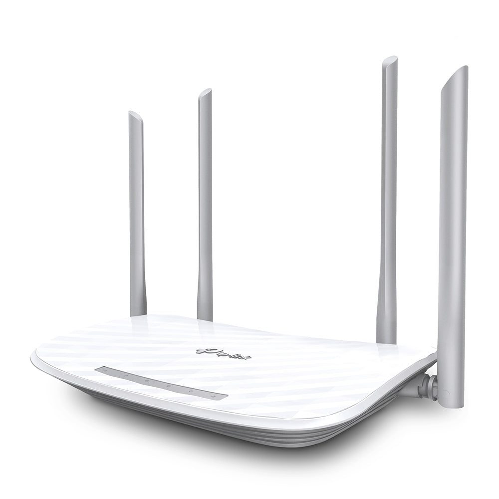 TP-LINK AC1200 Dual-Band Wi-Fi Router 867Mbps at 5GHz + 300Mbps at 2.4GHz 5 10/100M Ports 4 antennas IPTV Access Point Mode Mode