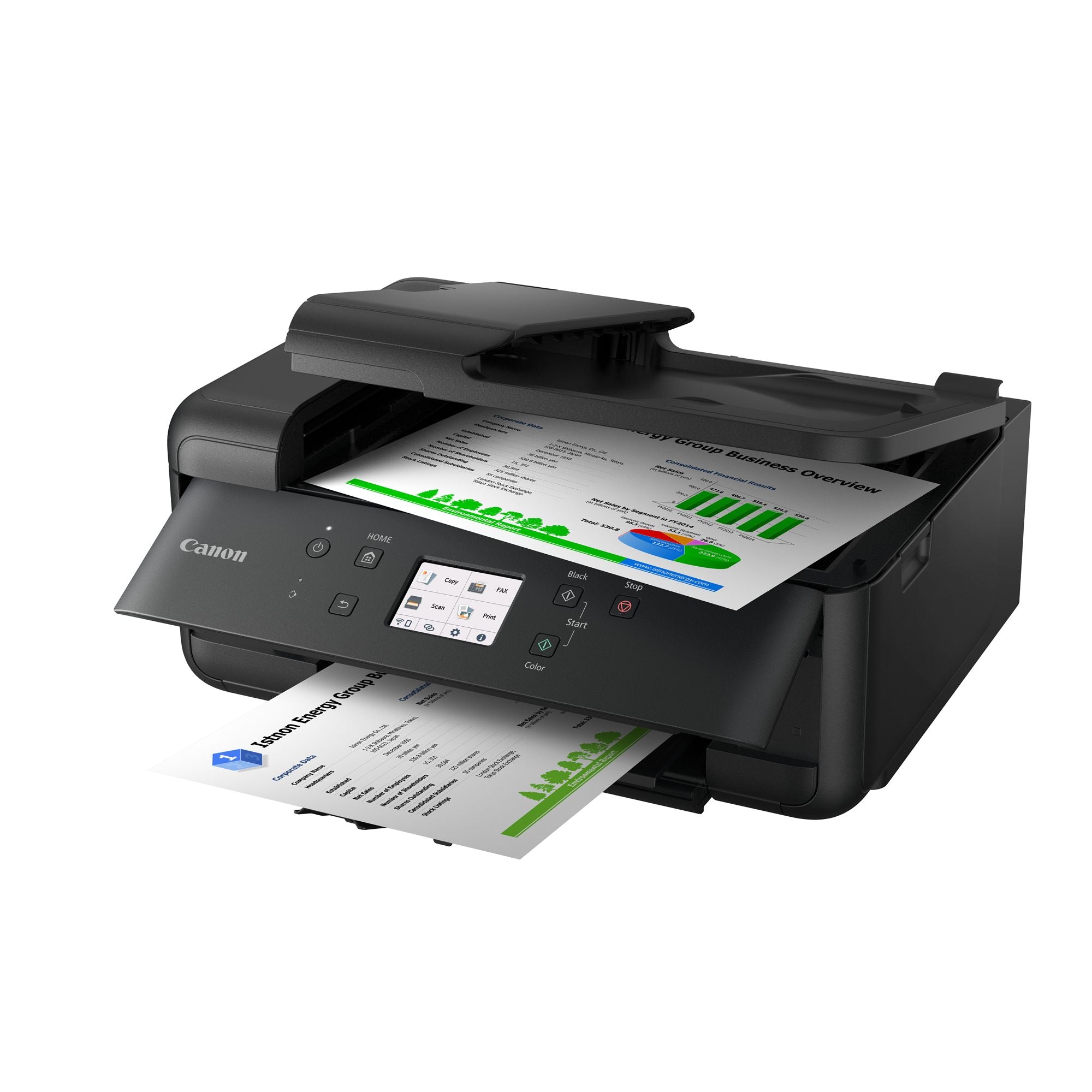 CANON PIXMA TR7650 MFP colour ink-jet A4 210x297mm A4 15 ipm print 200 sheets USB 2.0 Wi-Fi