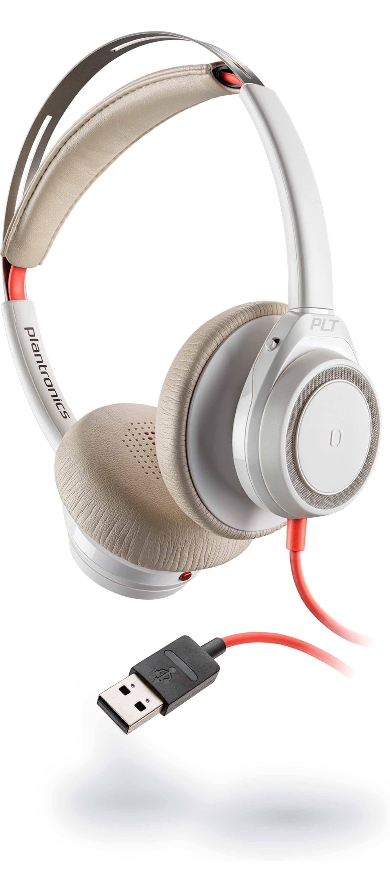 POLY Blackwire 7225 Micro Casque sans perche USB-A Blanc