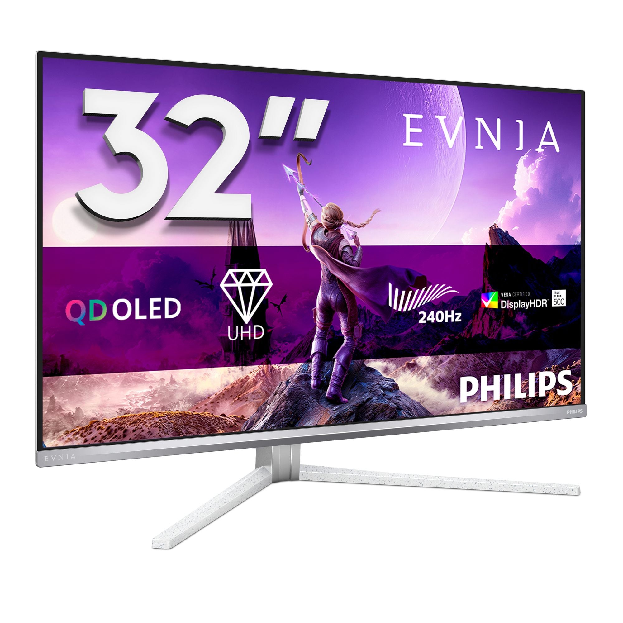 Evnia 4K UHD gaming monitor