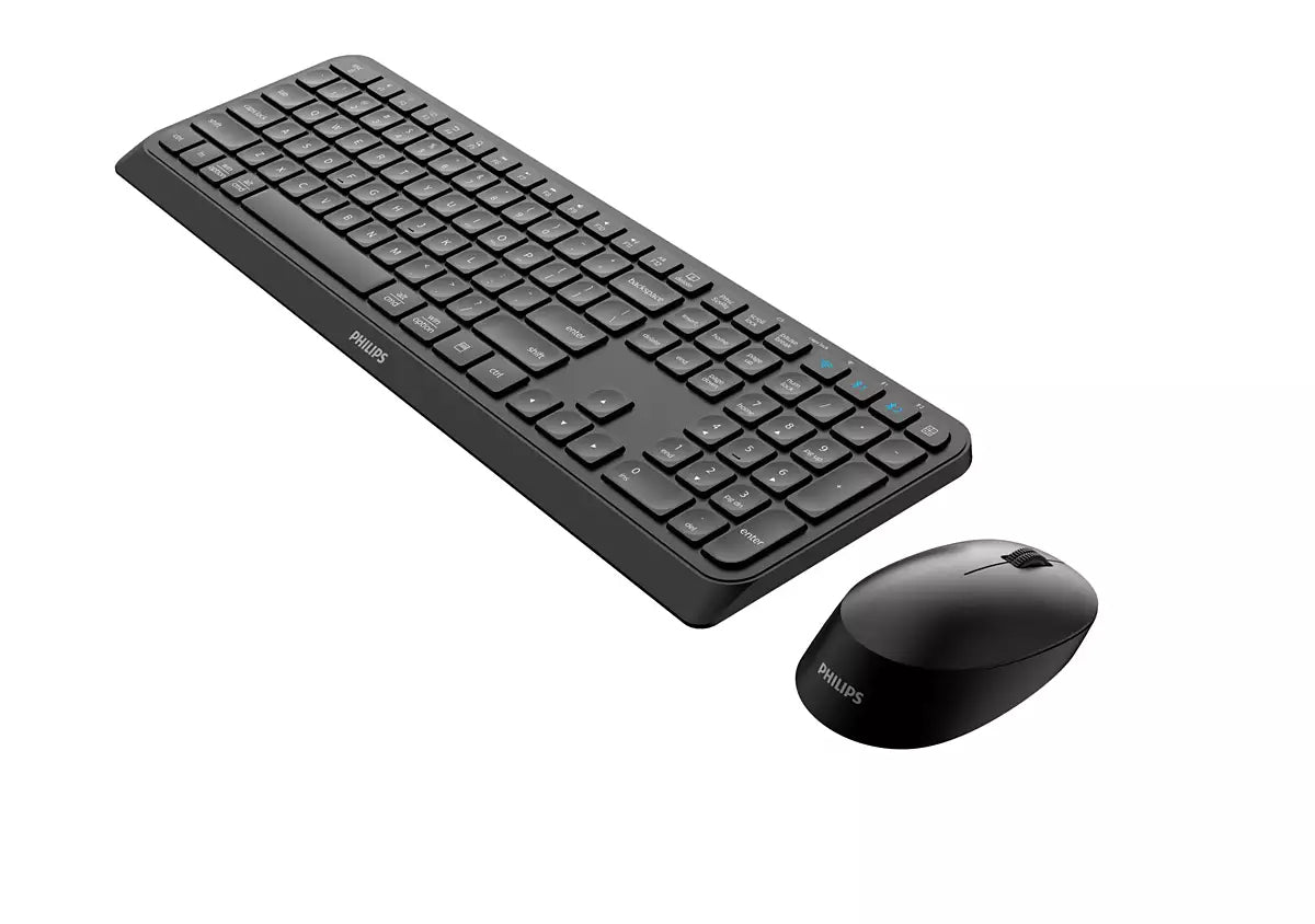 PHILIPS SPT6407B Wireless Combo Clavier/souris AZERTY Black