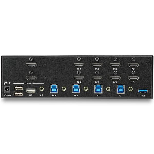 KVM Switch/USB Hub4 Dual Monitor Display