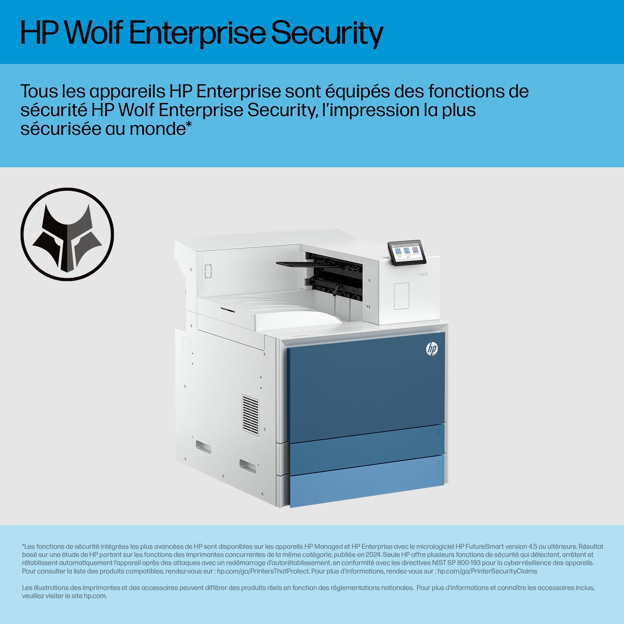 HP LaserJet Ent 8501DN Printer EU