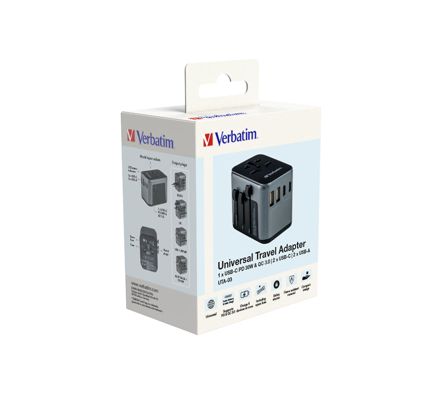 Verbatim Universal Travel Adapter UTA-03