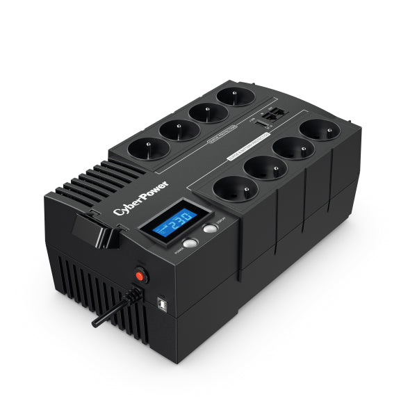 CyberPower BR700ELCD-FR alimentation d'énergie non interruptible Interactivité de ligne 0,7 kVA 420 W 8 sortie(s) CA