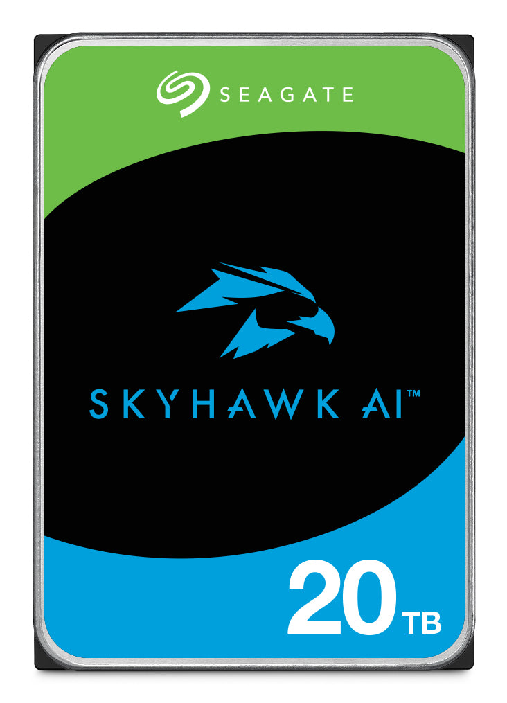SEAGATE Skyhawk AI 20To HDD SATA 6Gb/s 512Mo cache 3.5p CMR Helium