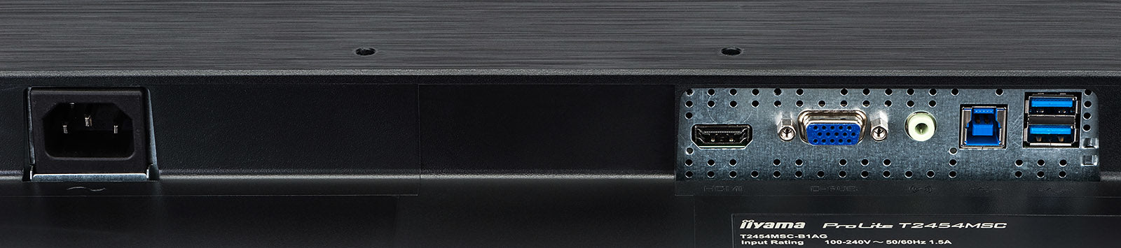 IIYAMA- Ecran tactile de bureau 24" T2454MSC-B1AG