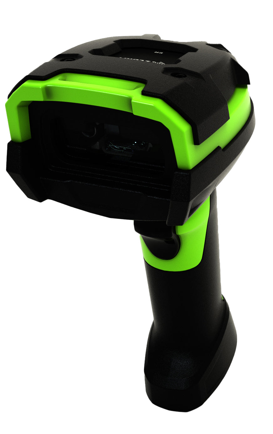 Zebra LI3608-ER Lecteur de code barre portable 1D Noir, Vert