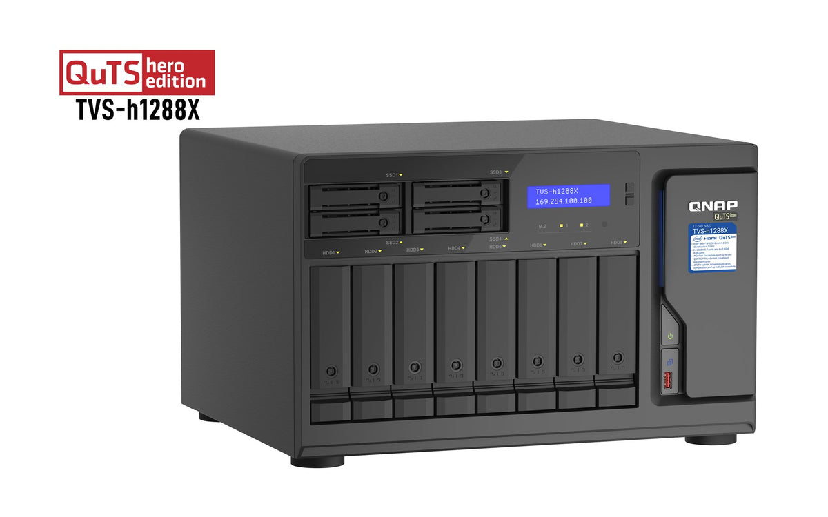 12-Bay TurboNAS Xeon W-1250 16GB RAM