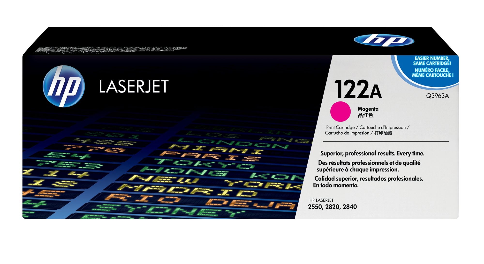 HP 122A Magenta Original LaserJet Toner Cartridge Cartouche de toner 1 piece(s)