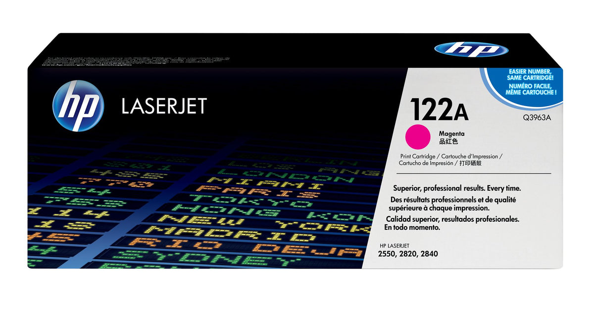 HP 122A Magenta Original LaserJet Toner Cartridge Cartouche de toner 1 piece(s)