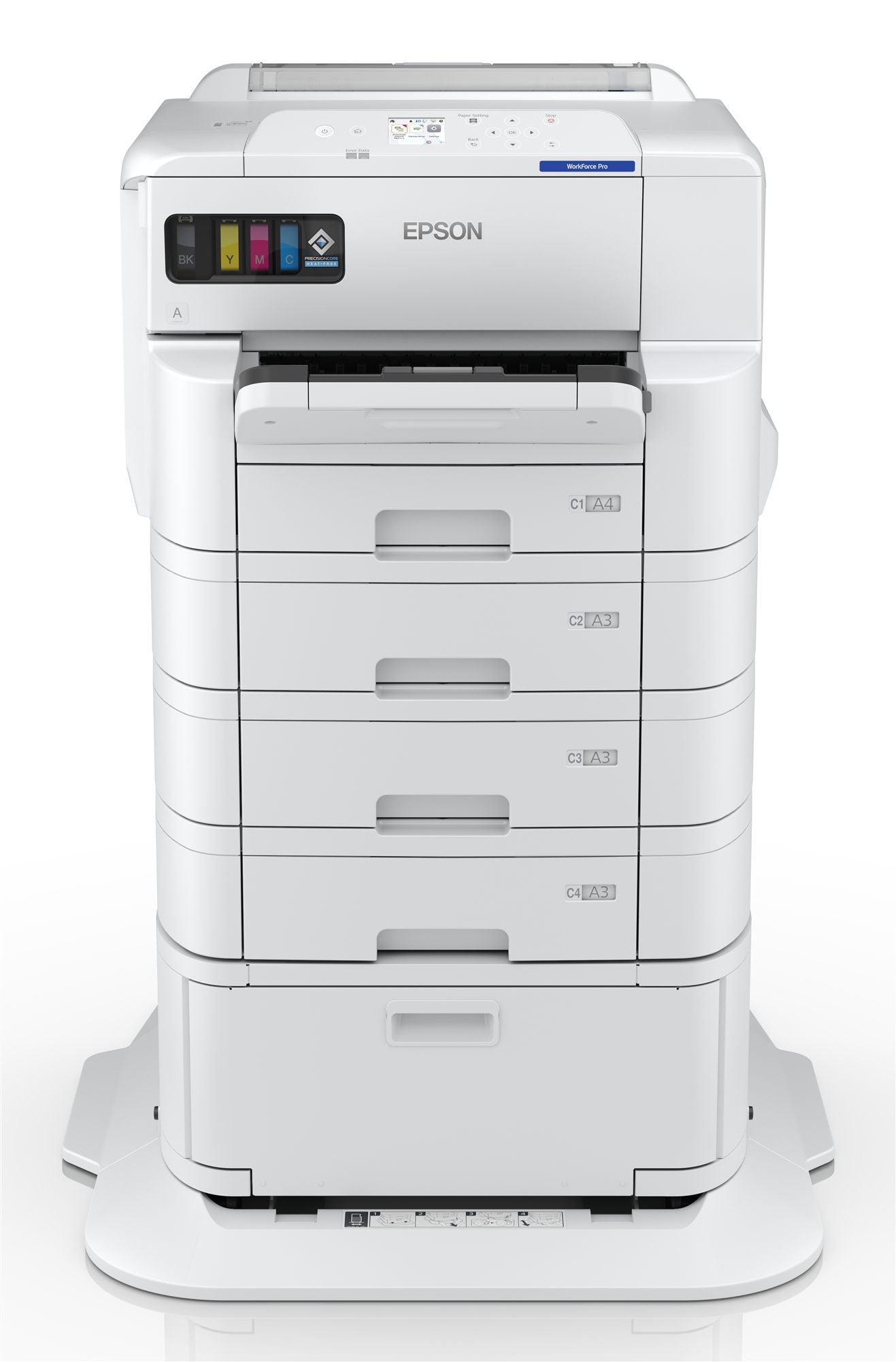 EPSON WorkForce Pro EP-C7000DW Printer colour Duplex inkjet A3 4800x1200dpi 25ppm mono 24ppm colour 335sheets USB LAN Wi-Fi