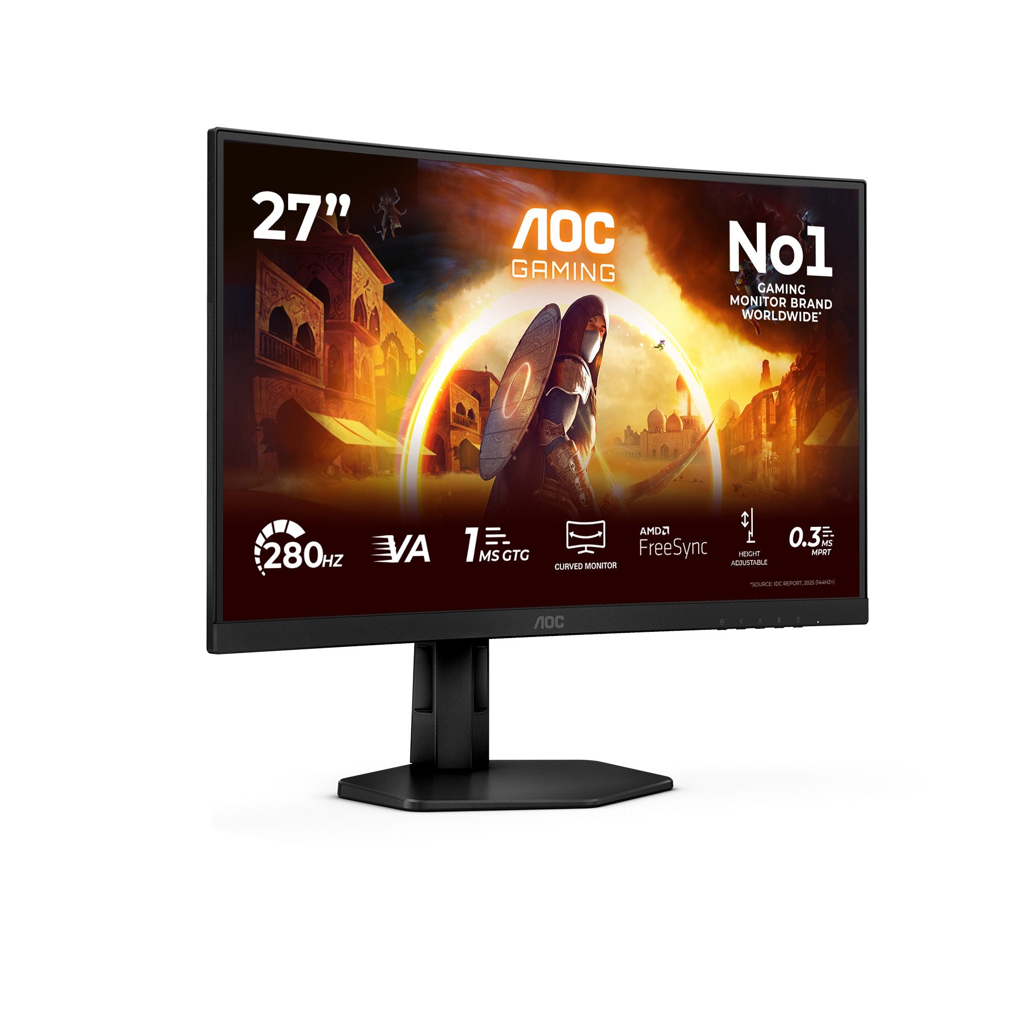 AOC C27G4ZXU 27p 1920x1080 0.3ms 2xHDMI DP USB Black/Grey