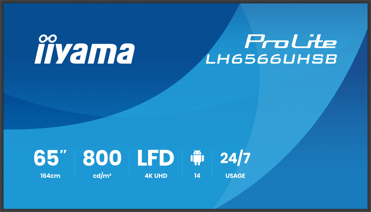 65" 3840x2160 UHD VA VESA Mount 800x800