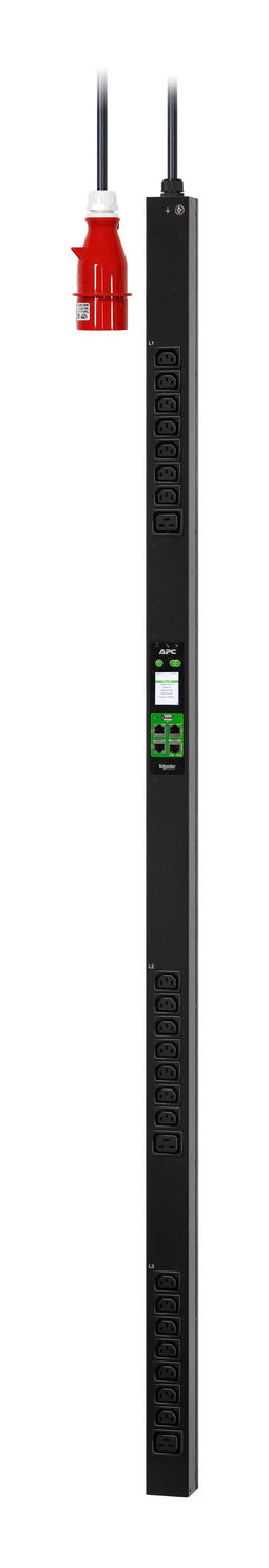 APC Easy PDU Metered Zero U 11 kW 230V 21 C13  3 C19 IEC309