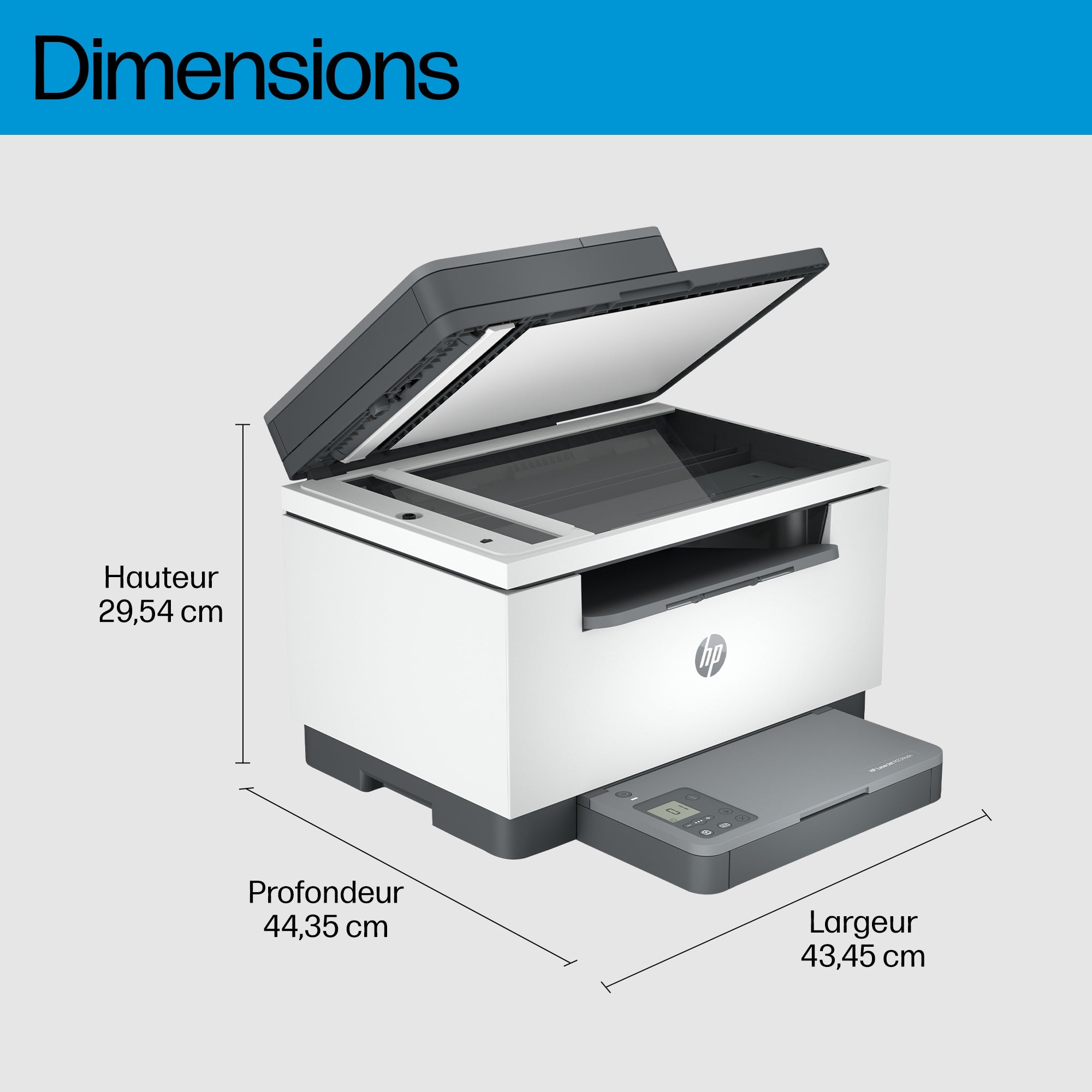 HP LaserJet Imprimante multifonction M234sdn , Noir et blanc, Imprimante pour Petit bureau, Impression, copie, numérisation, Numérisation vers e-mail  Numériser