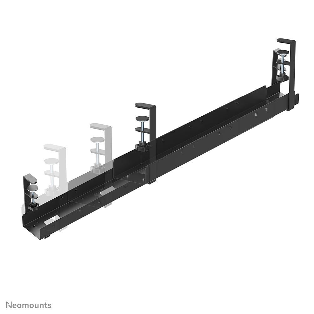 NEOMOUNTS Cable Management Tray max 5kg. clamp-on design universal black