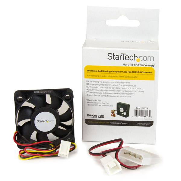 Replacement 50x10mm TX3 CPU Cooler Fan