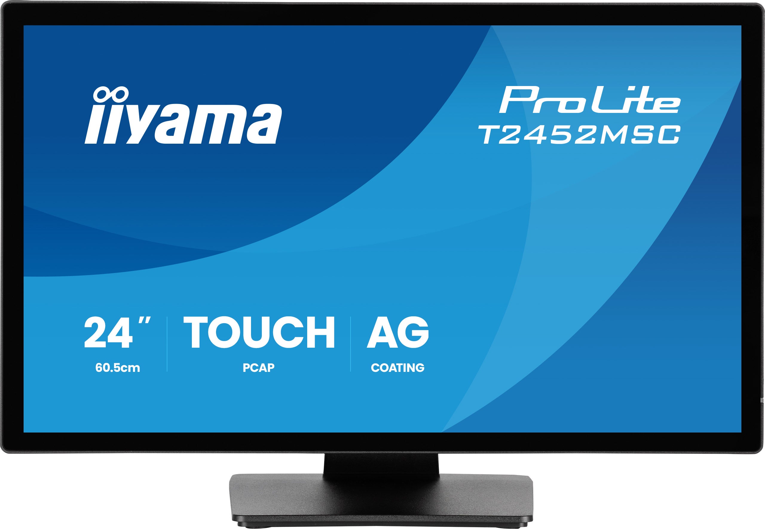 "iiyama ProLite T2452MSC-B2AG écran plat de PC 61 cm (24"") 1920 x 1080 pixels Full HD LED Écran tactile Noir"