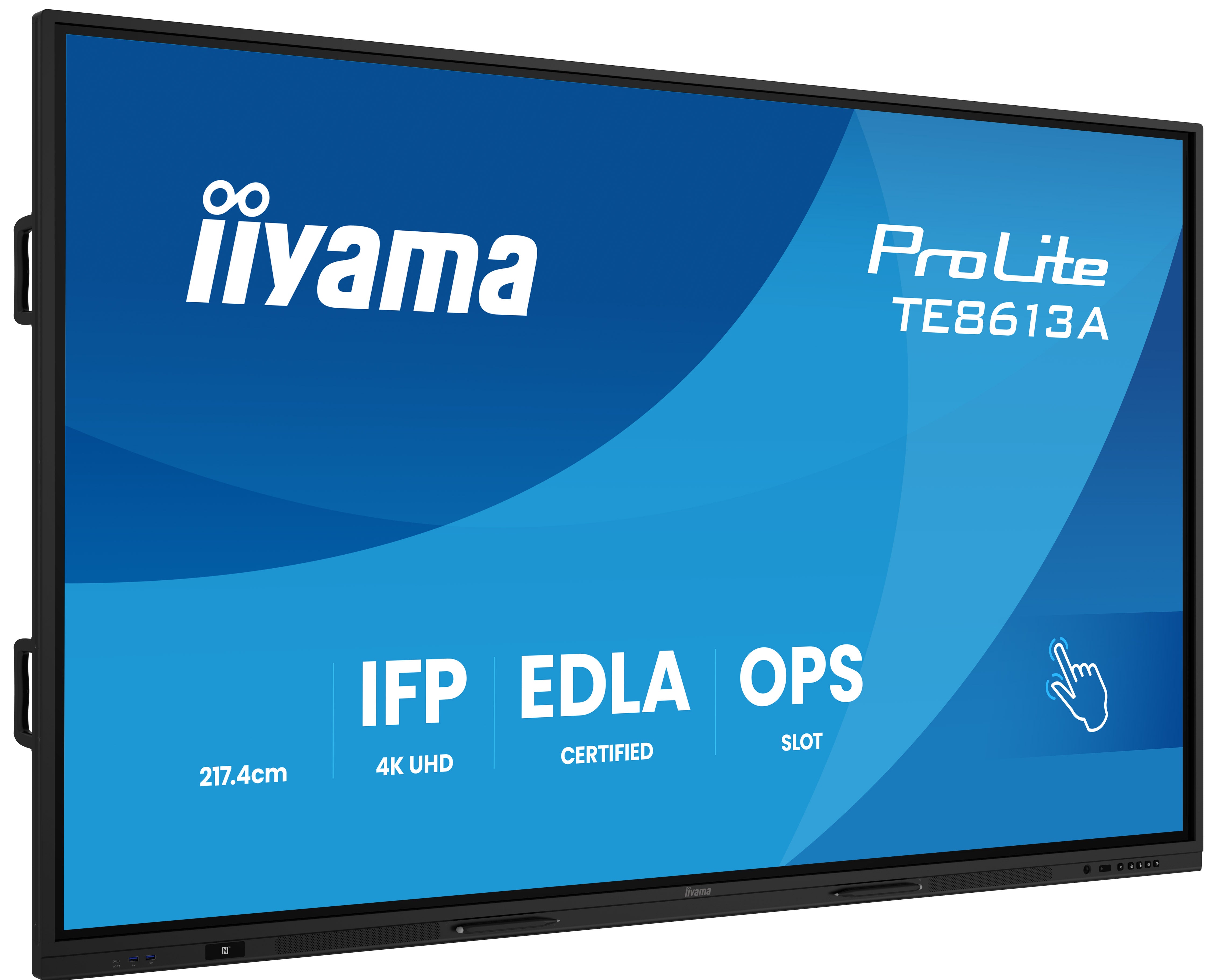 86" IPS 4K 16:9 Google EDLA cert. IFP