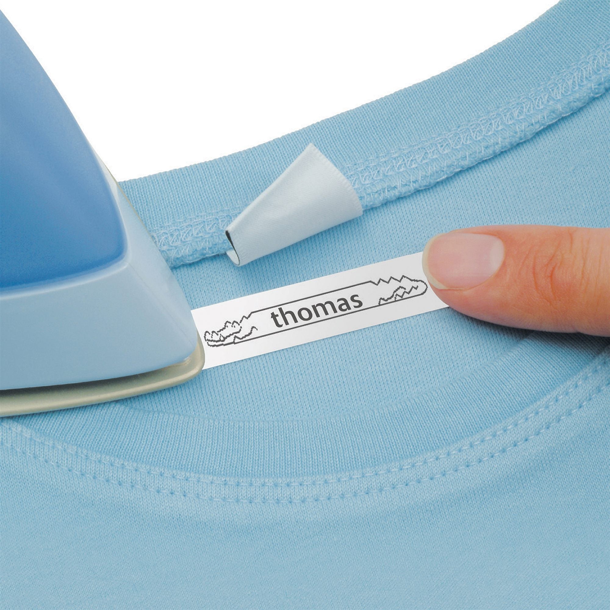 Ruban transfert DYMO vêtement N&B 12mmX2m