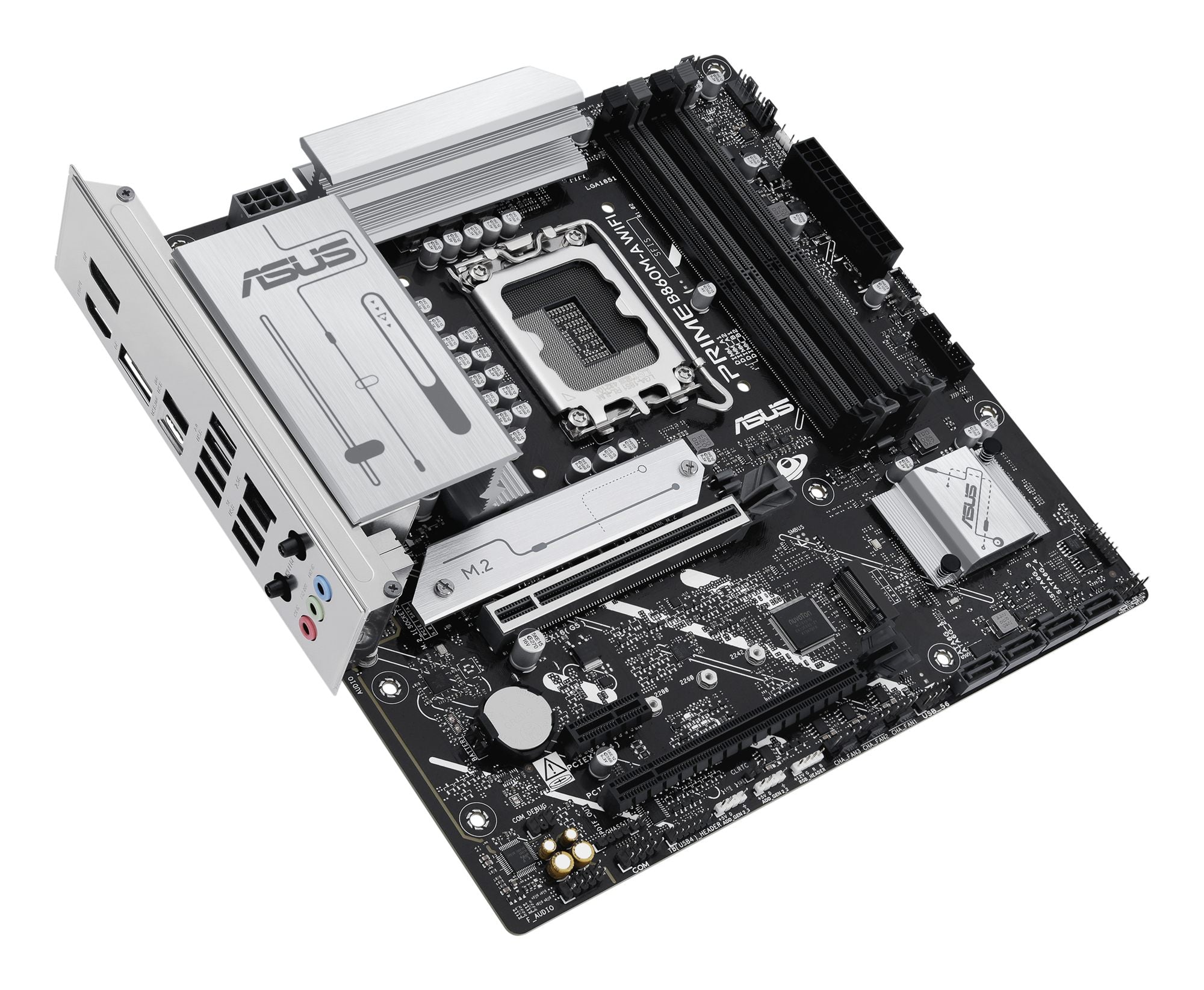 ASUS PRIME B860M-A WIFI LGA1851 DDR5 micro ATX MB 1xHDMI 2xDP 2xM.2 4xSATA