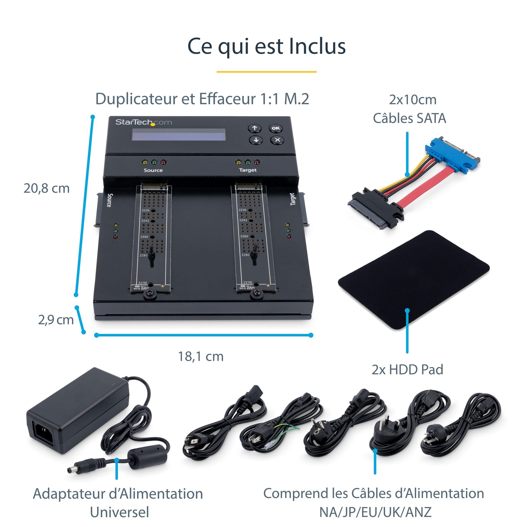 M.2 Duplicator and Eraser SATA/AHCI/NVMe