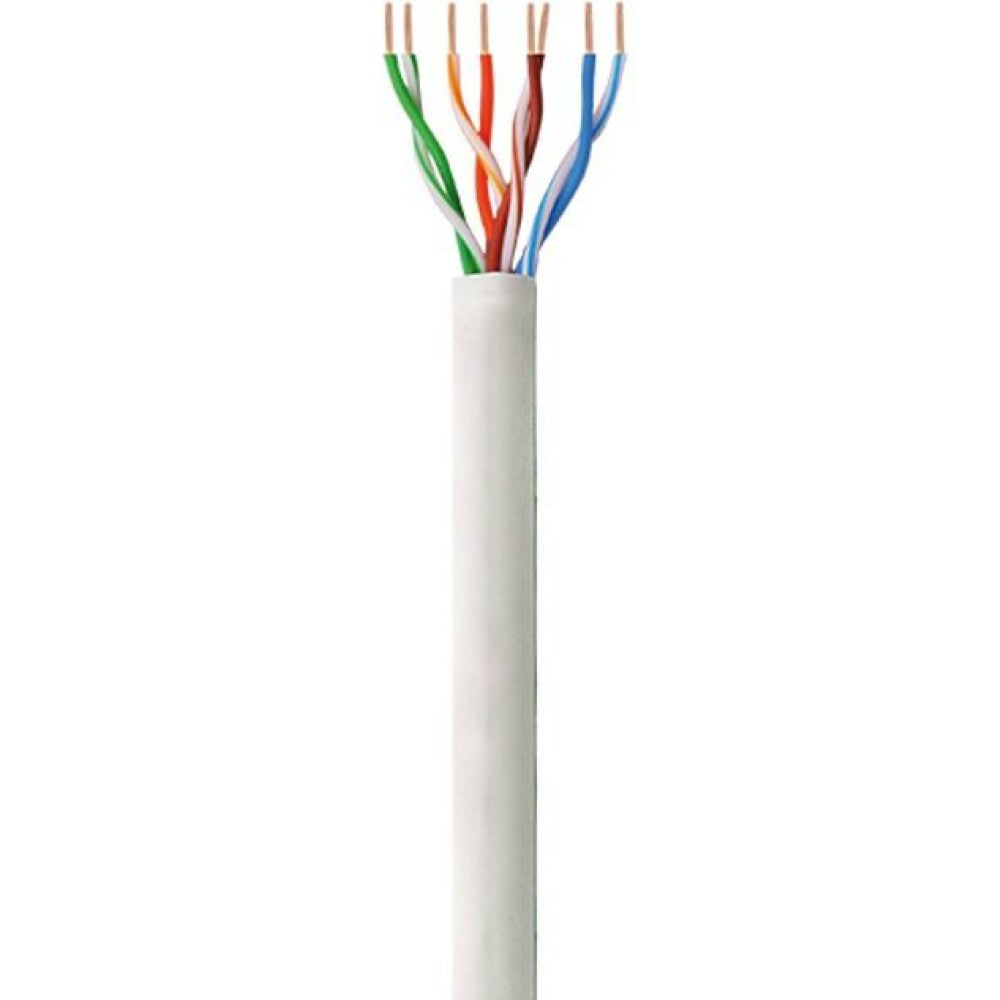 Techly ITP6-CCA-305-GY Câble a paires torsadées Cat6 UTP 305m CCA Gris