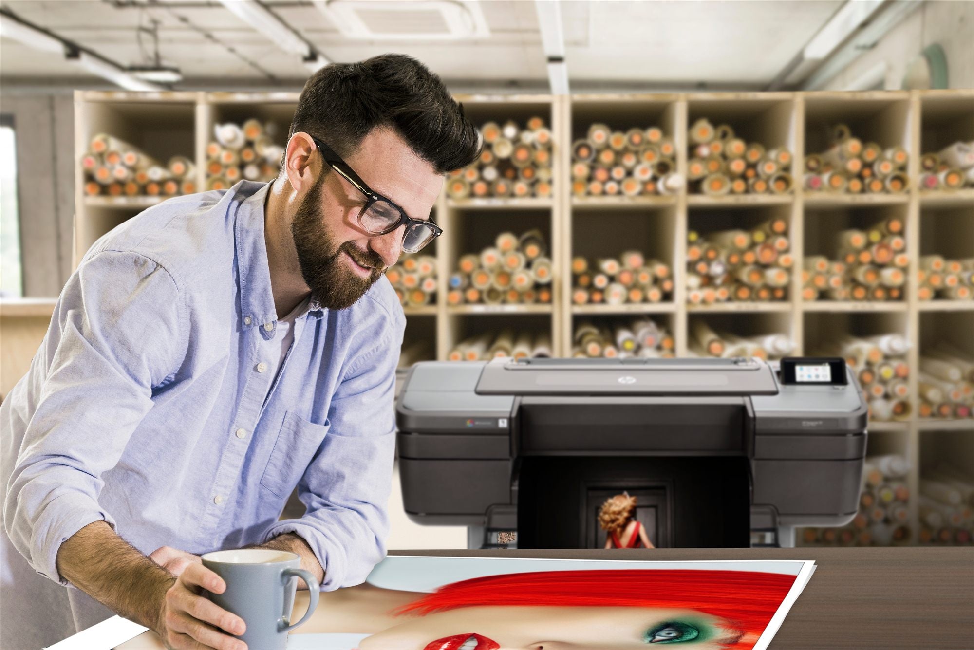 HP DesignJet Z9+ 44inch PostScript Printer