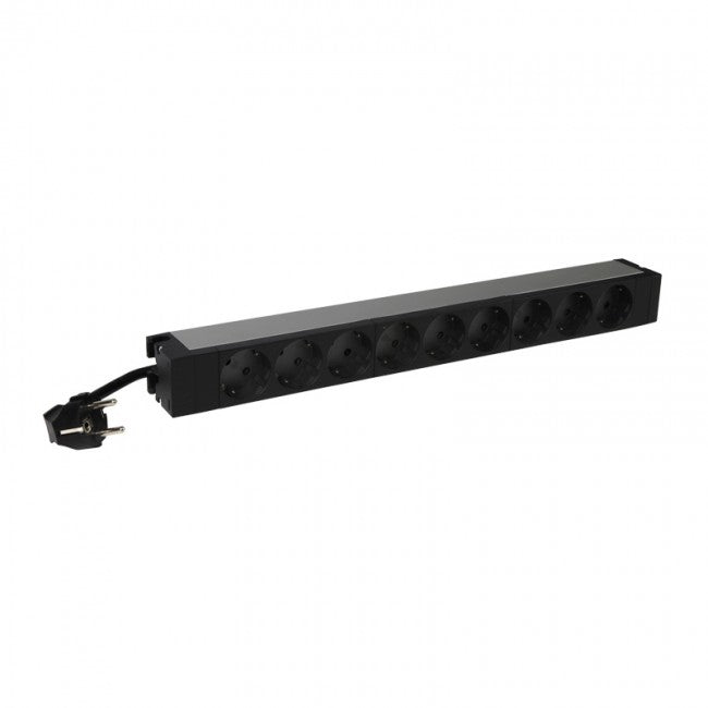 Middle Atlantic 19 in PDU LCS - 1 U - 9 Outlets X 2P+E - German Standard