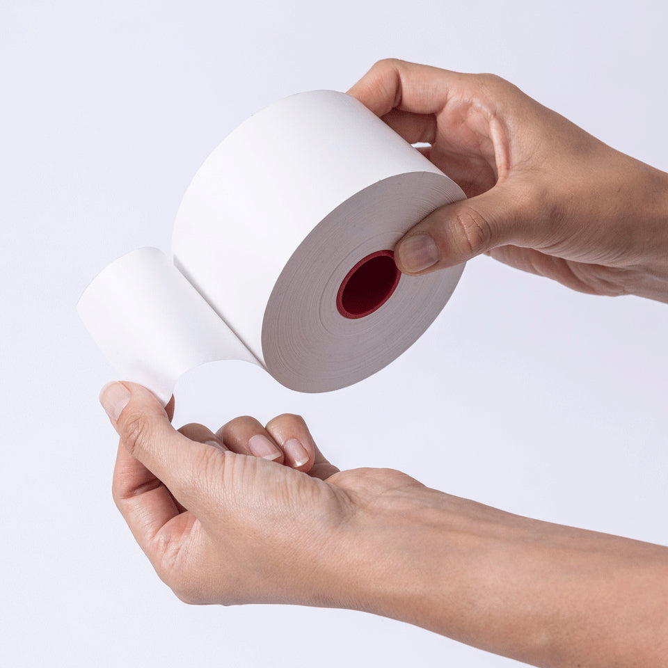 Continous Linerless Label 58mm x 114m D