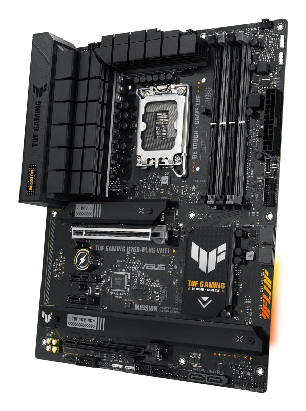 ASUS TUF GAMING B760-PLUS WIFI LGA 1700 4DDR5 ATX 4xSATA MB 1xHDMI 2.1 1xDP 1.4 3xM.2